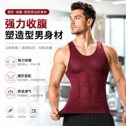 Men's Solid Compression Flexvest