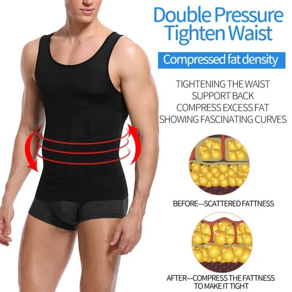 Men's Solid Compression Flexvest