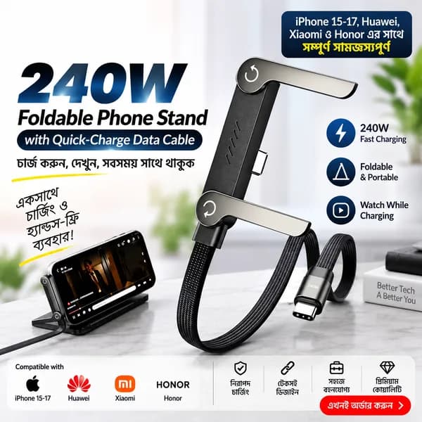 240W Fast Charging Support